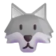 Wolf Face Color