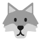Wolf Face Flat