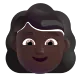 woman artist: dark skin tone Color