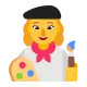 Woman Artist Flat
