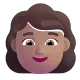 woman astronaut: medium skin tone Color