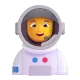 Woman Astronaut Color