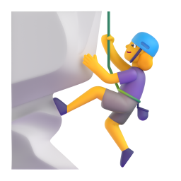 Woman Climbing 3D