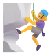 Woman Climbing Color