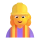 Woman Construction Worker Color