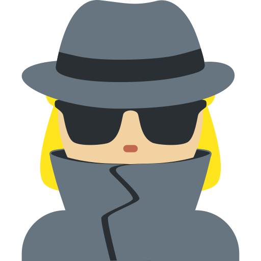woman detective: medium-light skin tone