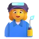 Woman Factory Worker Color