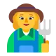 Woman Farmer Flat