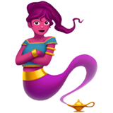 Woman Genie Apple Emoji