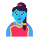 Woman Genie Flat