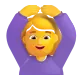 Woman Gesturing OK Color