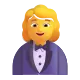 Woman in Tuxedo Color