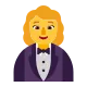 Woman in Tuxedo Flat