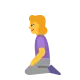 Woman Kneeling Flat