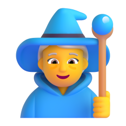 Woman Mage 3D