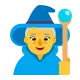 Woman Mage Flat