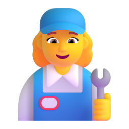 Woman Mechanic 3D