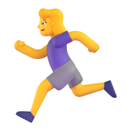 Woman Running 3D
