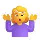 Woman Shrugging Color