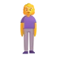 Woman Standing Color