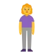 Woman Standing Flat