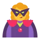 Woman Supervillain Flat