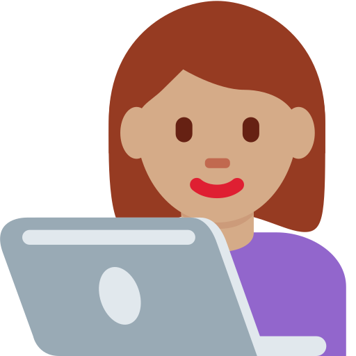 woman technologist: medium skin tone