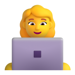 Woman Technologist 3D