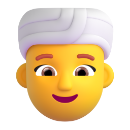 Woman Wearing Turban 3D