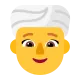 Woman Wearing Turban Flat