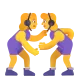 Women Wrestling Color