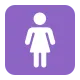 Womens Symbol Flat