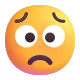 Worried Face Color