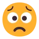 Worried Face Flat