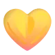 Yellow Heart Color