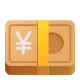 Banknote with Yen Sign Color