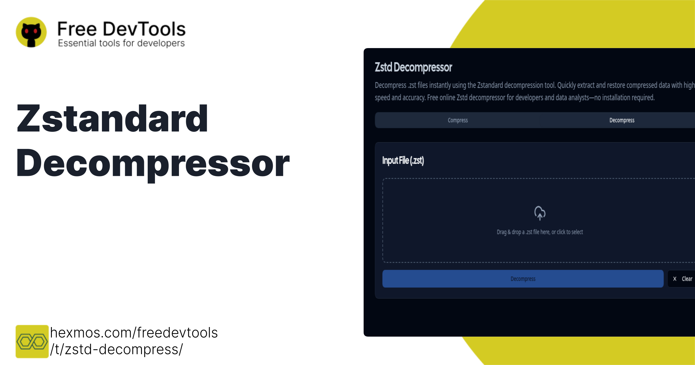 Zstd Decompressor banner
