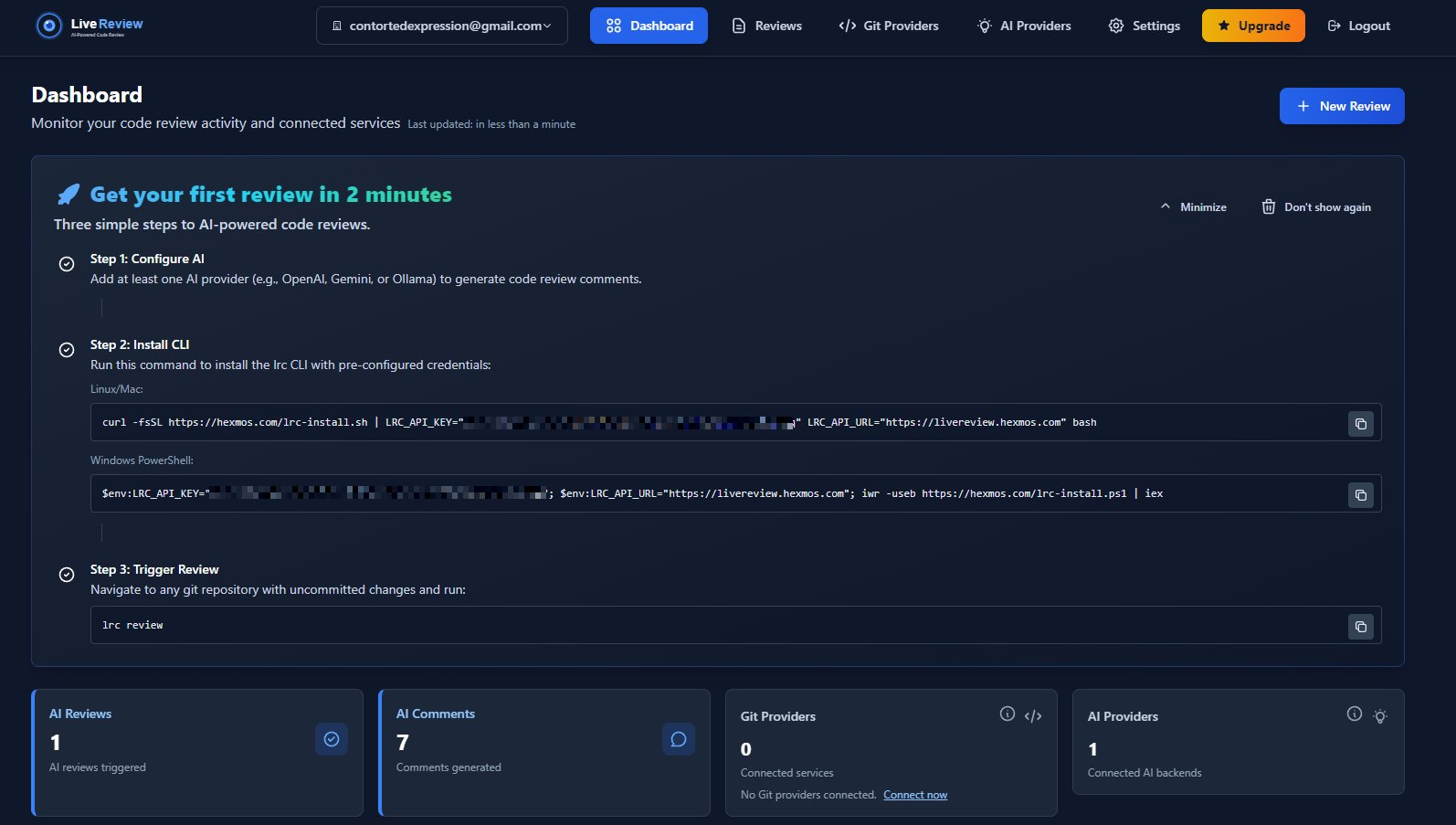 Install CLI - Onboarding Command