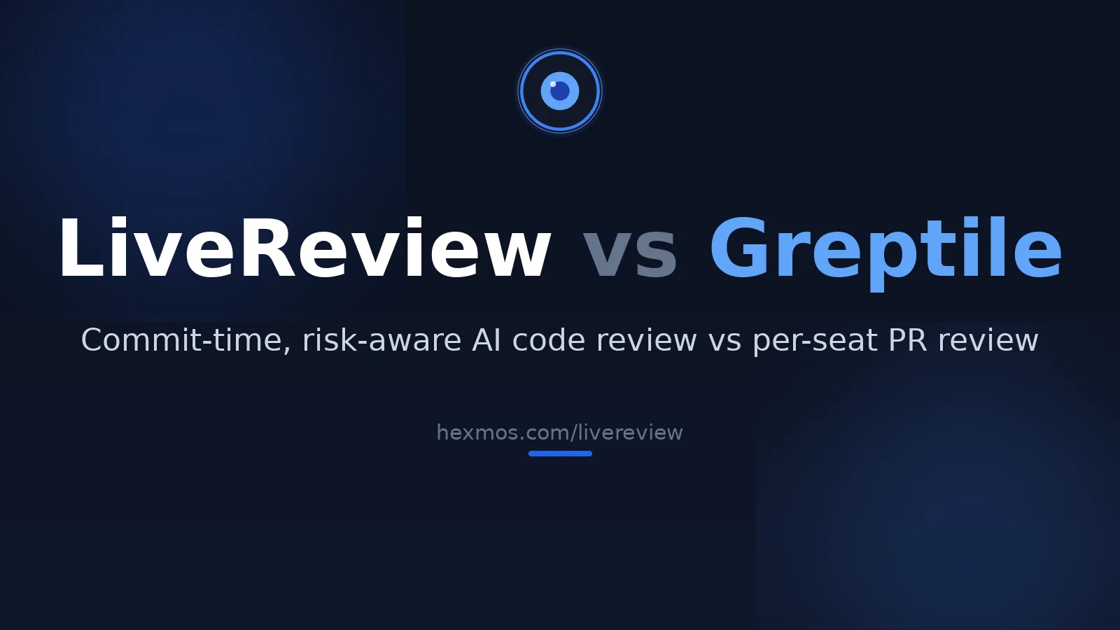 Greptile Alternative: LiveReview — Workload Pricing, Risk Scoring, and Real Self-Hosting