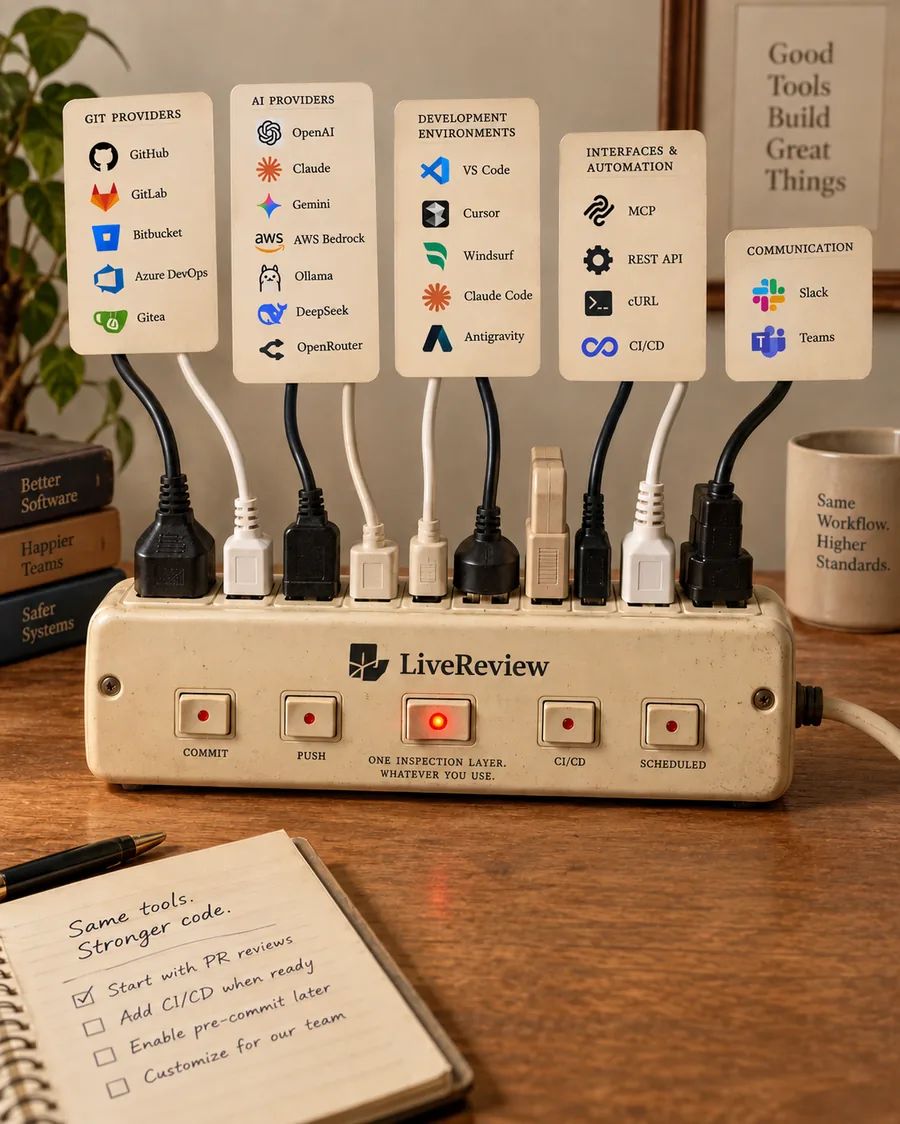Our Team Doesn't Want to Embrace a Tool That Makes Them Change How They Already Build and Review Code.