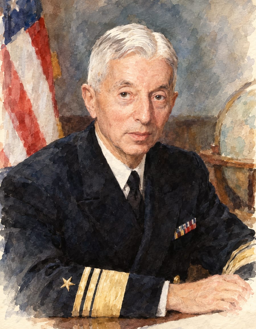 Admiral Hyman G. Rickover, U.S. Navy